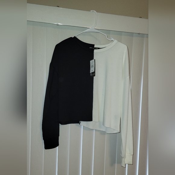 Honey and Sparkle Size Medium Crop Black and White Block - Picture 1 of 2